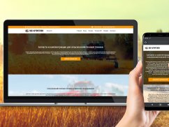 Разработка сайта для поставщика запчастей сельхоз техники